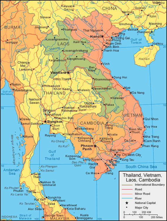Da Nang map